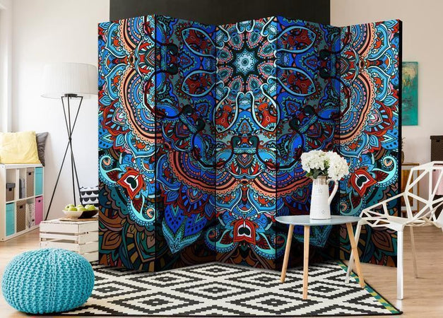 Paravento Blue Fantasy II [divisori da interno]