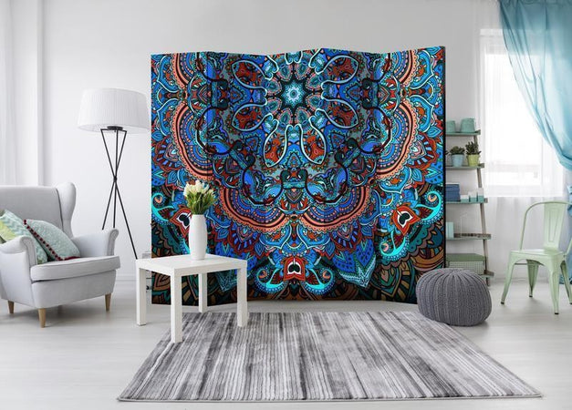 Paravento Blue Fantasy II [divisori da interno]