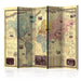 Paravento Nouvelle Carte Du Monde [divisori da interno]