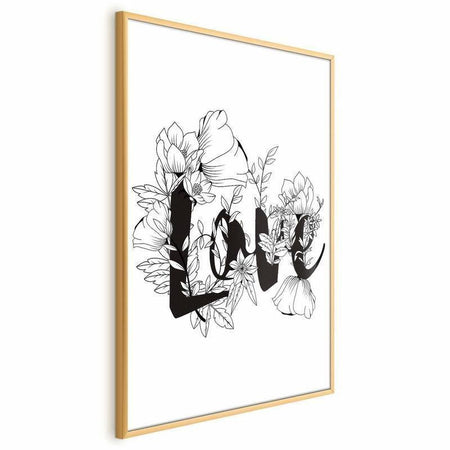Poster - Love in Flowers