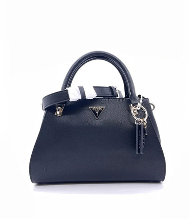 GUESS Borsa donna a mano e tracolla removibile NOELLE II Black
