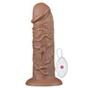Dildo Realistico Marrone con Vibrazione KING XXL 26,6 cm