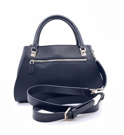 GUESS Borsa donna a mano e tracolla removibile NOELLE II Black