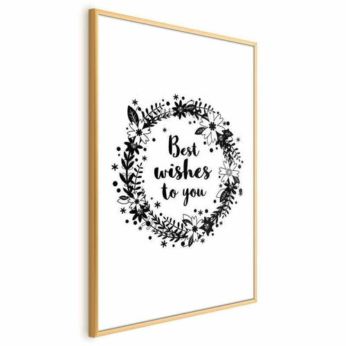 Poster - Best Wishes to You