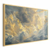 Poster - Last Breath of the Day: Clouds Illuminated by Evening Glow