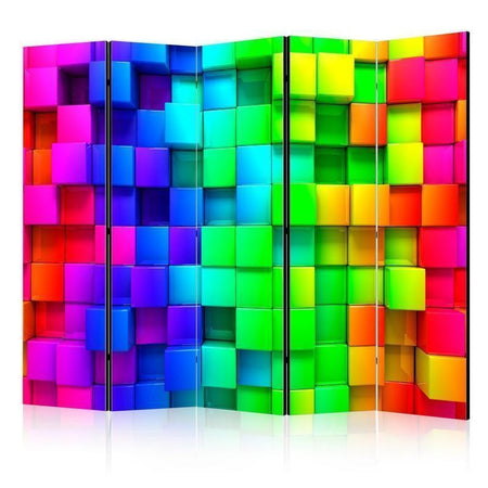 Paravento Colourful Cubes II [divisori da interno]