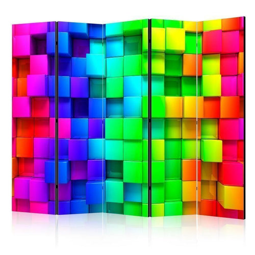 Paravento Colourful Cubes II [divisori da interno]