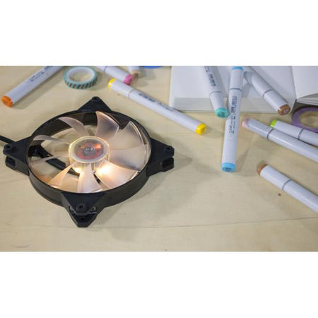 MasterFan Pro 140 Air Pressure RGB PACK- ventola 140mm LED- 500 ~ 800 RPM- 3in1 con controller RGB