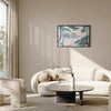 Poster - Blue Coast in Delicate Colors