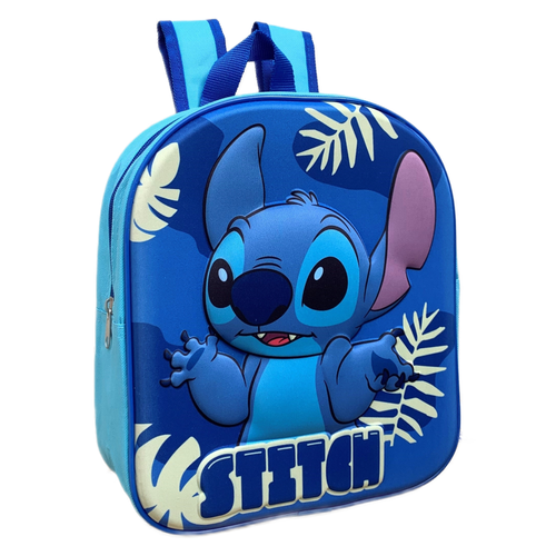 ZAINO ASILO 3D STITCH BORSA SCUOLA BAMBINO