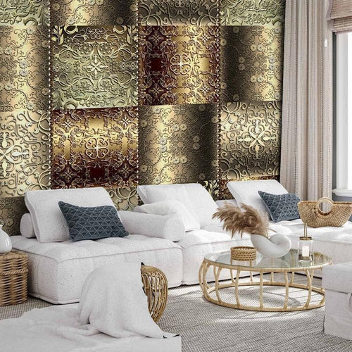 Fotomurale Metal Plates