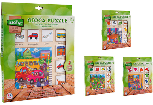 Gioca puzzle legno