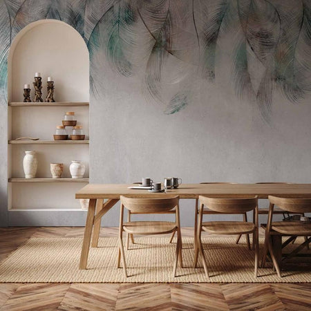 Fotomurale Colourful Feathers