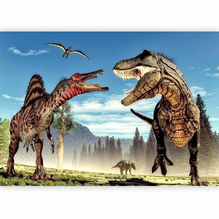 Fotomurale Fighting Dinosaurs