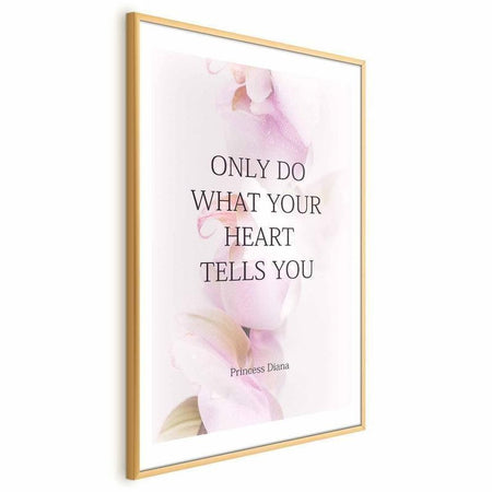 Poster - Do What Your Heart Tells