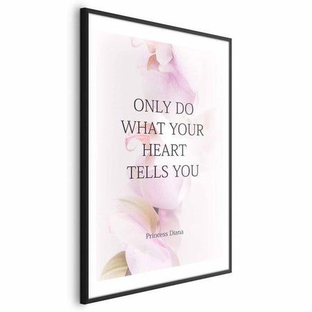 Poster - Do What Your Heart Tells