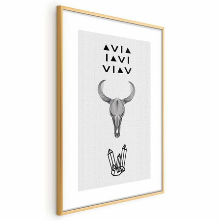 Poster - Animal Skull