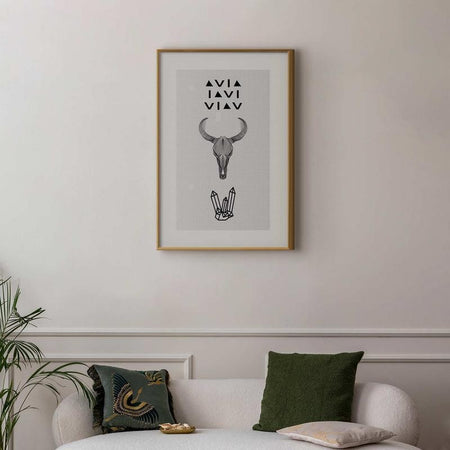 Poster - Animal Skull