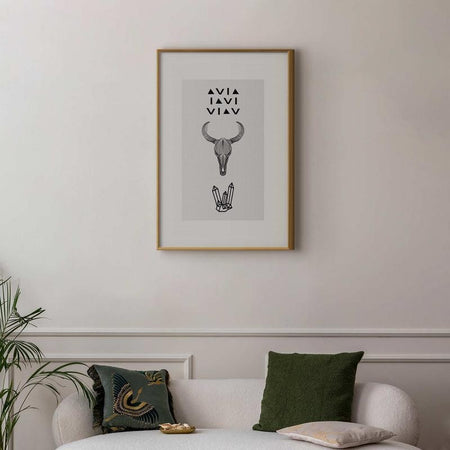 Poster - Animal Skull