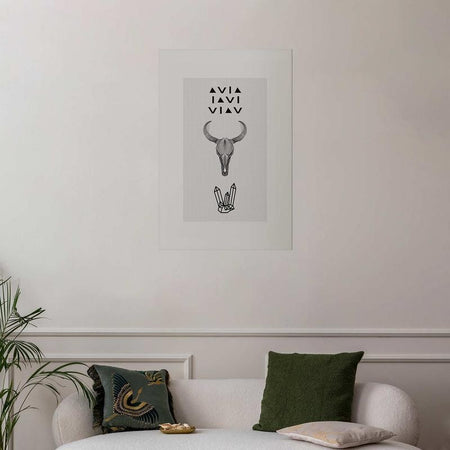 Poster - Animal Skull
