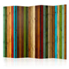 Paravento Wooden rainbow II [divisori da interno]