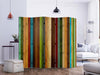 Paravento Wooden rainbow II [divisori da interno]