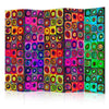 Paravento Colorful Abstract Art II [divisori da interno]