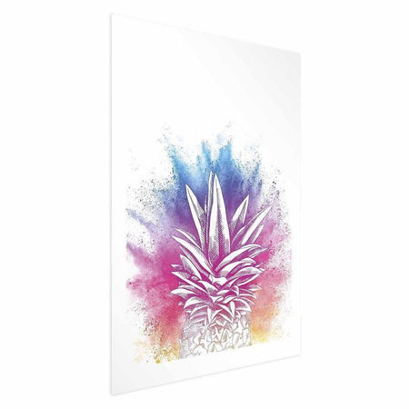 Poster - Colorful Pineapple