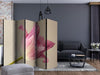 Paravento Pink tulip II [Room Dividers]