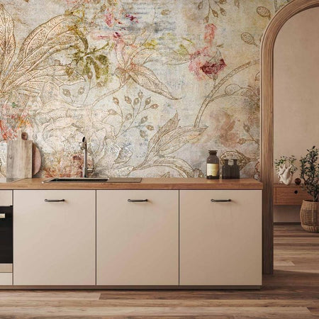 Fotomurale Old Postcard