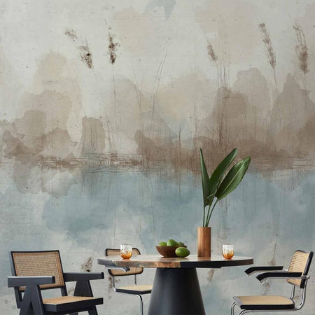 Carta da Parati Stagno di Inverno