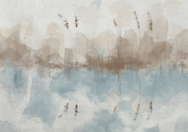 Carta da Parati Stagno di Inverno