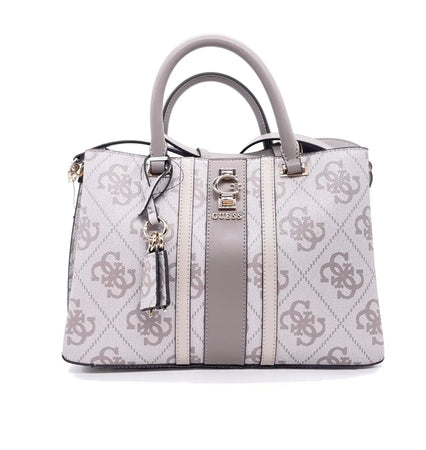 Borsa Guess donna beige con manici tracolla rimovibile e tre scomparti
