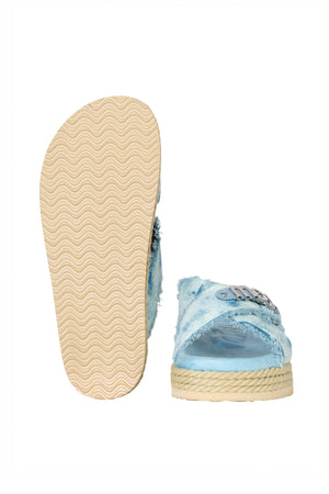 MOU Mou - Sandali - 451378 - Denim da donna