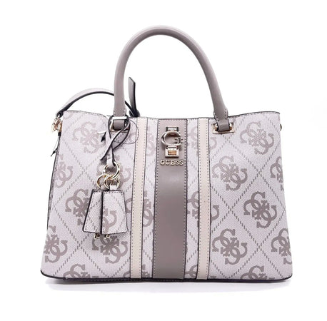 Borsa Guess donna beige con manici tracolla rimovibile e tre scomparti
