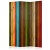 Paravento Wooden rainbow [divisori da interno]