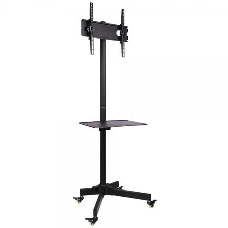Supporto a Pavimento con Mensola Trolley TV LCD/LED/Plasma 23''-55''