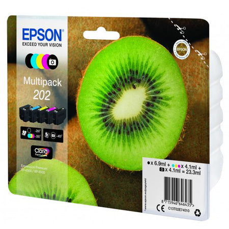 Multipack Claria Premium T 202 BK / PB / C / M / Y T 02E7