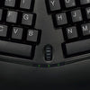 Adesso Tru-Form Media 1150 tastiera Mouse incluso Universale RF Wireless QWERTY Inglese Nero (WIRELESS MINI ERGO KEYBOARD AND - MOUSE COMBO WKB-1150CB) - Versione UK