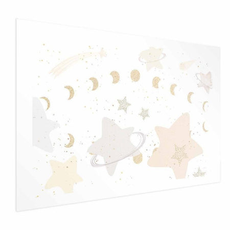 Poster - Moon and Stars