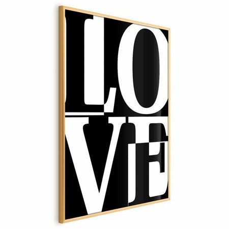 Poster - Black-and-White Love