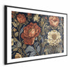 Poster - Tapestry Large Retro Flowers