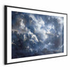 Poster - Astronomical Wonders: Clouds and Stars in Harmonious Union