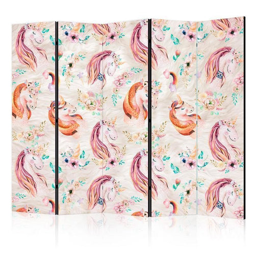 Paravento Pastel Unicorns II [divisori da interno]