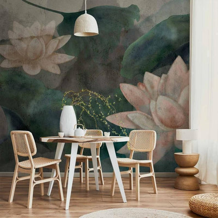 Carta da Parati Giglio Lilla