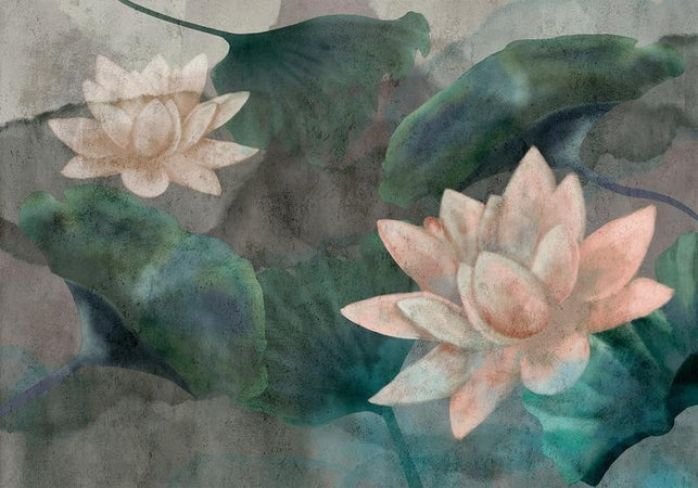 Carta da Parati Giglio Lilla