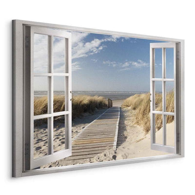 Quadro Window View of the Beach