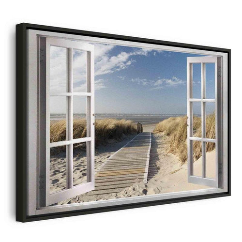 Quadro Window View of the Beach