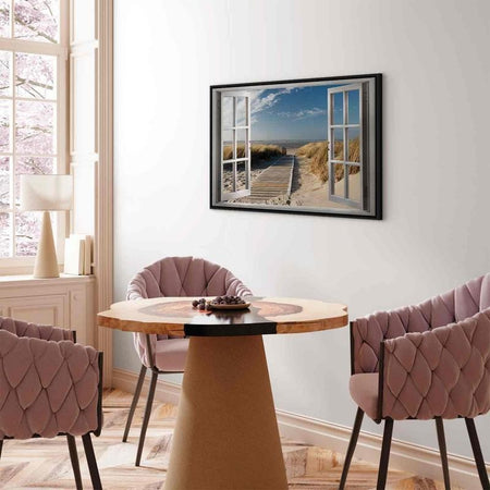 Quadro Window View of the Beach