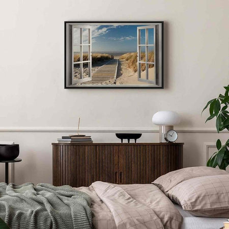 Quadro Window View of the Beach